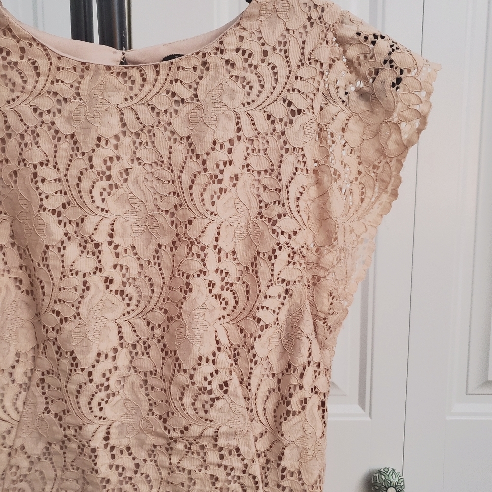 Zara Basic Lace Dress Size Small